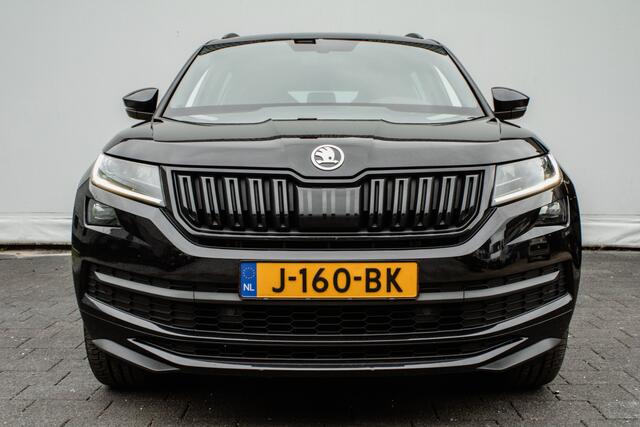 Skoda Kodiaq 1.5 TSI 150pk Aut. Sportline Business 7p. Camera/ Adapt. cruise/ Stoelverwarming/ Navigatie/ Carplay/ Full led