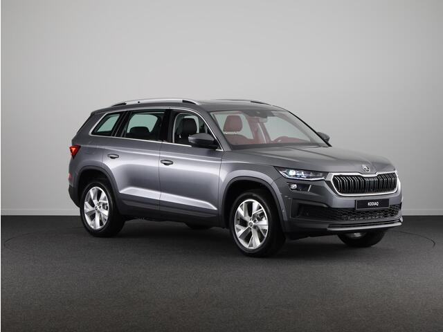 Skoda Kodiaq Business Edition Plus 1.5 TSI 150 pk 7 versn. DSG | Fabrieksgarantie tot 2028 | Leder | Panoramadak | Adaptive Cruise Control | 360º camera |