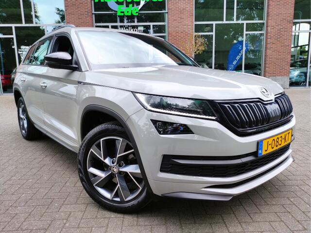 Skoda Kodiaq 1.5 TSI DSG Sportline Business Wegklapbare trekhaak - Achteruitrijcamara - Leder/Alcantara - NL auto - Dealer onderhouden