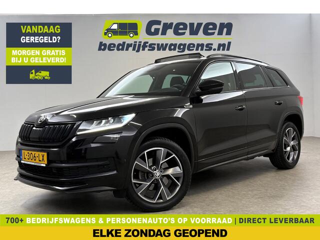 Skoda Kodiaq 1.5 TSI 150PK Sportline 7p Pano LED Sfeer Camera Virtual Carplay Memory Clima Cruise Navi PDC 19''LMV