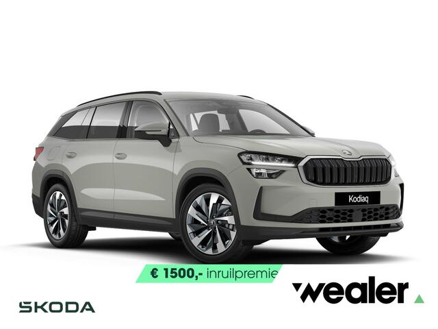 Skoda Kodiaq Business Edition 1.5 TSI PHEV 150 kW | Wegklapbare Trekhaak | Winterpakket | 19" Lichtmetalen Velgen | Sunset |