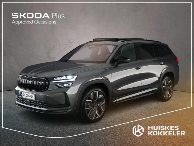 Skoda Kodiaq Sportline Business 1.5 TSI PHEV 204pk DSG Automaat Trekhaak, Head up display, Panoramadak, Adaptive cruies control, Achteruitrijcamera, 360 camera