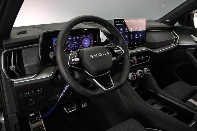 Skoda Kodiaq Sportline Business 1.5 TSI PHEV 204pk DSG Automaat Trekhaak, Head up display, Panoramadak, Adaptive cruies control, Achteruitrijcamera, 360 camera