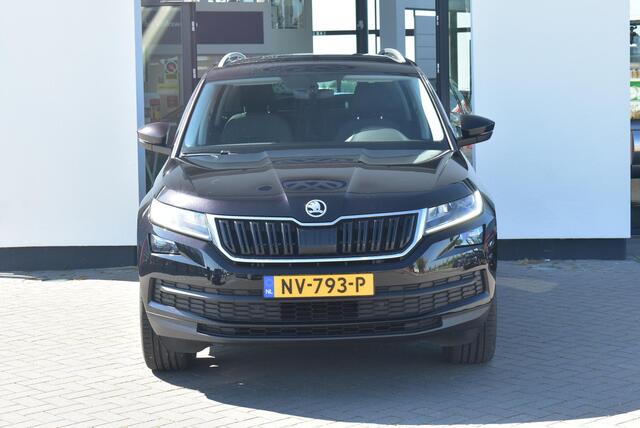 Skoda Kodiaq 1.4 TSI ACT Ambition Business 110KW/150PK DSG, wegklapbare trekhaak, dealer onderhouden, LED verlichting, navigatie, privacy glas, Keyless start, achteruitrijcamera, lichtmetalen velgen, DAB+, navigatie, pdc v+a, Inklapbare spiegels