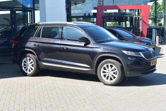 Skoda Kodiaq 1.4 TSI ACT Ambition Business 110KW/150PK DSG, wegklapbare trekhaak, dealer onderhouden, LED verlichting, navigatie, privacy glas, Keyless start, achteruitrijcamera, lichtmetalen velgen, DAB+, navigatie, pdc v+a, Inklapbare spiegels