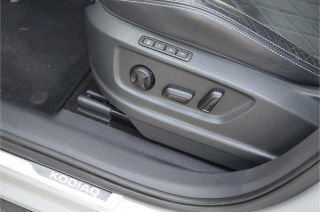 Skoda Kodiaq 1.5 TSI Sportline Memory stoel | Virtual cockpit | Keyless | Elektr trekhaak | Stuur + Stoelverwarming | Carplay | DAB | a.Camera | Adaptive cruise | Dodehoeksensor