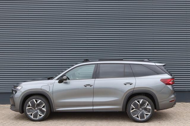 Skoda Kodiaq iV 1.5 TSI PHEV Sportline Pano/Matrix LED/DCC/ACC/Keyless/Camera/20"/Elek. stoel+mem/Trekhaak wegkl.