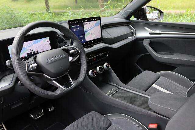 Skoda Kodiaq iV 1.5 TSI PHEV Sportline Pano/Matrix LED/DCC/ACC/Keyless/Camera/20"/Elek. stoel+mem/Trekhaak wegkl.