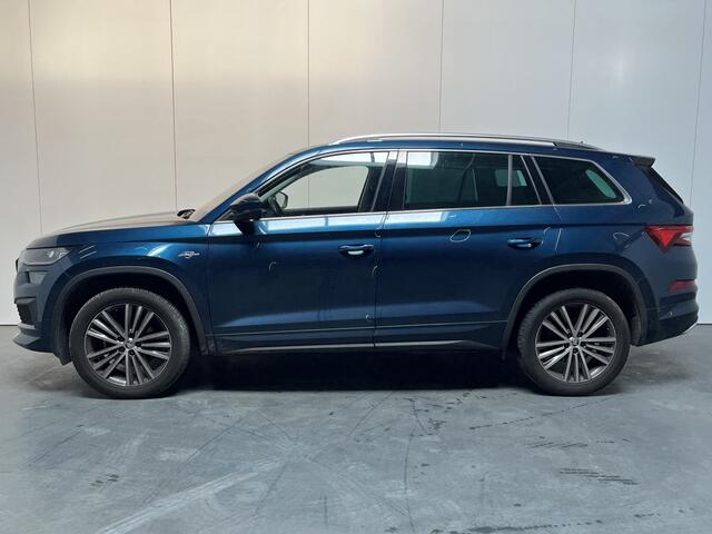 Skoda Kodiaq 1.5 TSI Laurin & Klement / AUTOMAAT/ LEER/ 19" LMV/ ELEKTR. STOEL/ KEYLESS/ MATRIX/ ADAPT. CRUISE/ DIGITAL DASH/ SMARTLINK/ STOEL-STUUR VERWARM./ STOEL VENTILATIE/ 360 CAMERA/ CLIMA