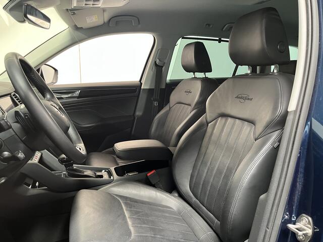 Skoda Kodiaq 1.5 TSI Laurin & Klement / AUTOMAAT/ LEER/ 19" LMV/ ELEKTR. STOEL/ KEYLESS/ MATRIX/ ADAPT. CRUISE/ DIGITAL DASH/ SMARTLINK/ STOEL-STUUR VERWARM./ STOEL VENTILATIE/ 360 CAMERA/ CLIMA
