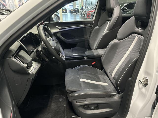 Skoda Kodiaq 1.5 TSI PHEV Sportline Business · Panoramadak · Camera · Elek. Trekhaak · Canton Audio · Elek.Bestuurdersstoel · Apple/Android Car Play · Keyless · 19'' Inch · Garantie t/m 19-03-2028 of 100.000km