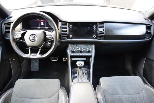 Skoda Kodiaq 1.5 TSI 150PK Sportline Business DSG Automaat | Orgineel NL | BOVAG Garantie | Trekhaak | Virtual Cockpit | 19'' Velgen | Camera | Full LED | Stoel&Stuurverwarming | Pano-Dak |