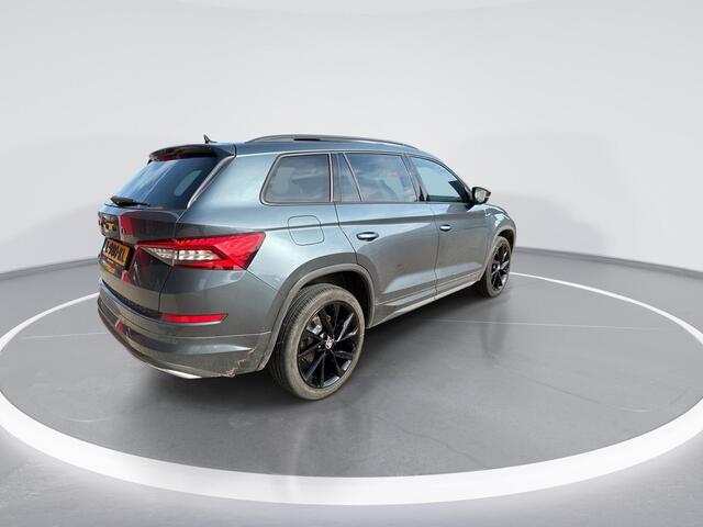 Skoda Kodiaq 1.5 TSI 150pk DSG Sportline Business · Panoramadak · Elek. Bestuurdersstoel · Elek. Achterklep · Apple/Android Car Play · 19'' Inch ·