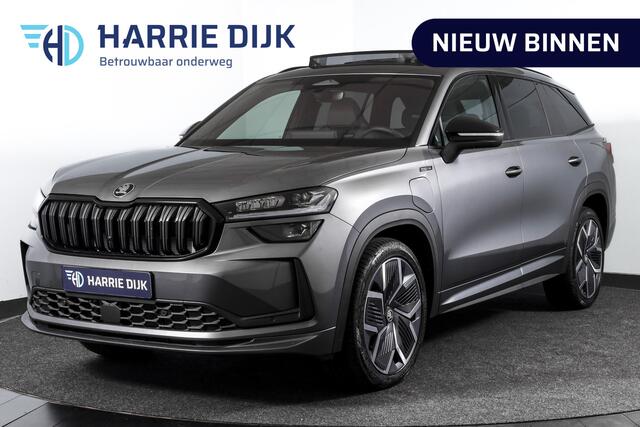 Skoda Kodiaq 1.5 TSI PHEV Sportline Business | S/K-Panodak | DCC+ | Dig. Cockpit | Adapt Cruise | Memory | Winterpakket | Camera | NAV + App. Connect | ECC | DAB | Elek. Trekhaak | Elek. Klep | LM 20" | 0767