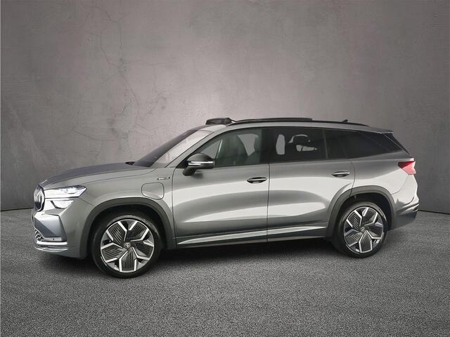 Skoda Kodiaq Sportline Business 1.5 TSI PHEV 204pk DSG Automaat Trekhaak, Panoramadak, Verwarmde voorruit, CANTON audio, Adaptive cruiese control, Achteruitrijcamera