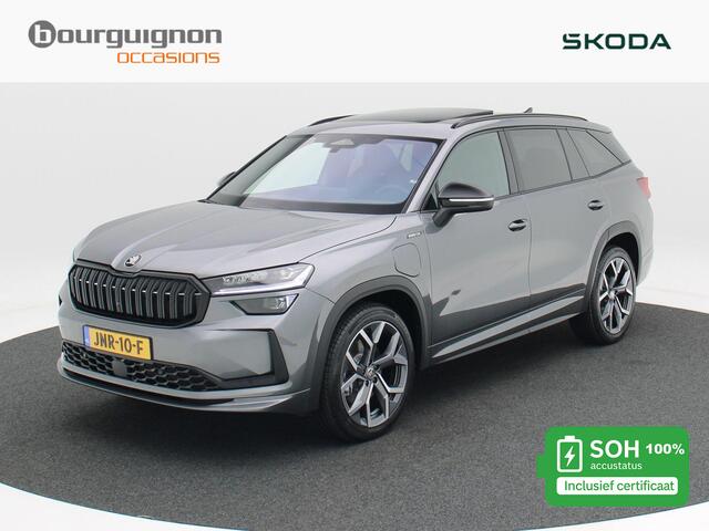Skoda Kodiaq 1.5 TSi 204 Pk Automaat PHEV Sportline Business | Panoramadak | Trekhaak | Full LED | 20 Inch | Stoelverwarming V+A | Verlengde Garantie | 2025