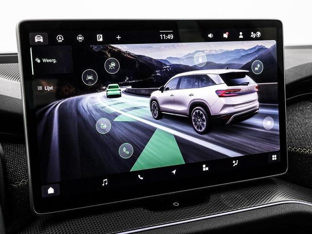 Skoda Kodiaq 1.5 TSI 150pk DSG MHEV Business Edition 7p. · Camera · Inklap. Trekhaak · Elek. Bestuurdersstoel + Geheugen · Side Assist · Stoelverwarming · ACC · Garantie t/m 03-06-2029 of 100.000km