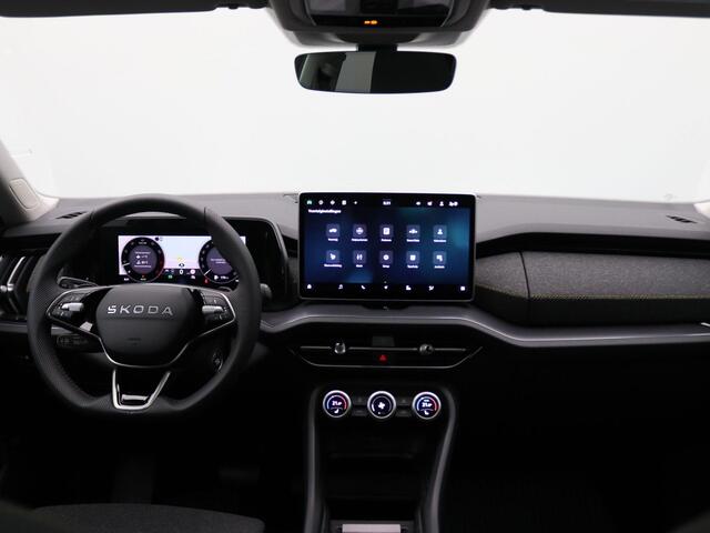 Skoda Kodiaq 1.5 TSI MHEV Business Edition 7p. 150PK DSG matrix led, trekhaak, adaptive cruise met travel assist, side assist, achteruitrijcamera, schuif-kanteldak, stuur-stoelverwarming, keyless, alarm, 19" lichtmetaal