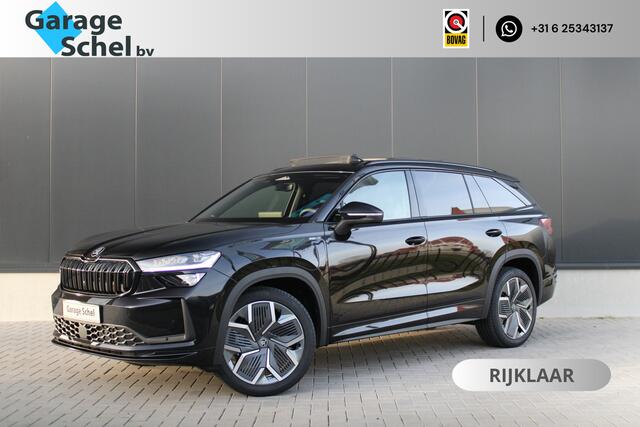 Skoda Kodiaq 1.5 TSI PHEV Sportline Business - Pano - Trekhaak - Stoel/Stuurverwarming - ACC - Canton - Navi - Camera - Blindspot - Keyless - Rijklaar