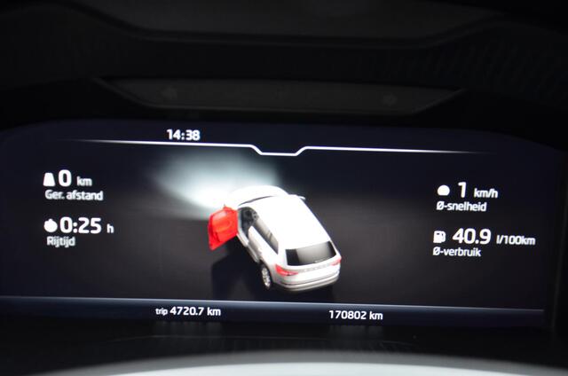 Skoda Kodiaq 1.5 TSI Sportline Business 7 Persoons Navi/Led/Ecc/Pdc/Stoel &Stuurverwarming/Achteruitrij-camera/Half-Leer/Privacy-Glass/Cruise control adaptief/Trekhaak-Afnb/Elektrisch Verstel bestuurdersstoel met geheugen/Virtual Cockpit