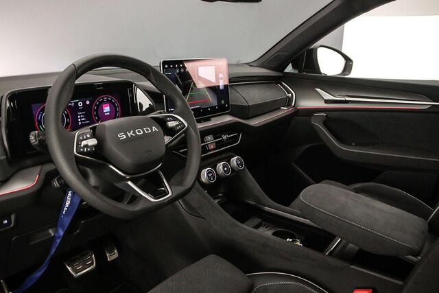 Skoda Kodiaq Sportline Business 1.5 TSI PHEV 204pk DSG Automaat Trekhaak, Panoramadak, Adaptive cruise control, Elektrische achterklep, LED matrix koplampen