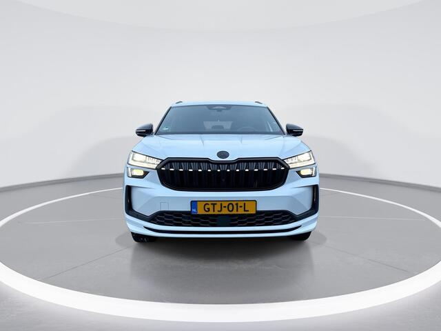 Skoda Kodiaq 1.5 TSI 204pk DSG PHEV Sportline Business · Panoramadak · CANTON Audio · 360gr. camera · Elektrische stoelverstelling · Achterbank verwarmd · 20'' inch · Apple/Android Car Play · Garantie t/m 24-11-2028 of 100.000km