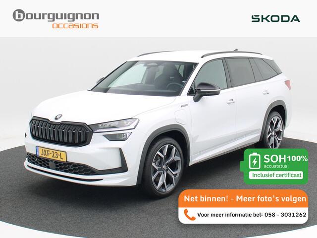 Skoda Kodiaq 1.5 TSi 204 Pk PHEV Sportline Business | Trekhaak | Adaptive Cruise | Stuur/Stoel Verwarming | Navigatie | Full LED | 19 Inch | 11.016 Km !!