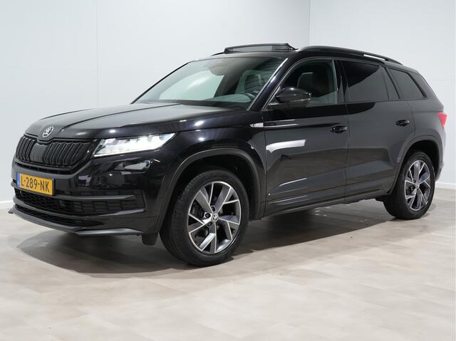 Skoda Kodiaq 1.5 TSI 150pk DSG Sportline Trekhaak Panorama Camera Stoel/Stuurverw. Virtual Cockpit LED-Matrix 275