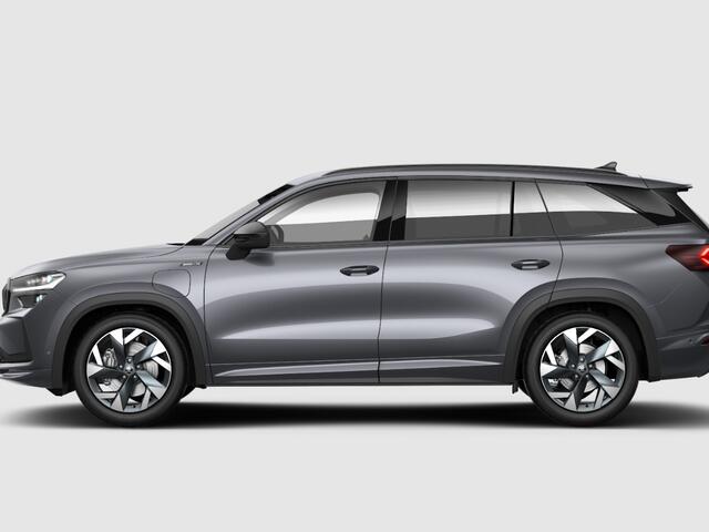 Skoda Kodiaq Sportline Business 1.5 TSI PHEV 150 kW / 204 PK SU V |Graphite Grey | Trekhaak wegklapbaar | 3000,- inruilpremie!!