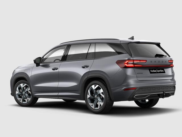 Skoda Kodiaq Sportline Business 1.5 TSI PHEV 150 kW / 204 PK SU V |Graphite Grey | Trekhaak wegklapbaar | 3000,- inruilpremie!!