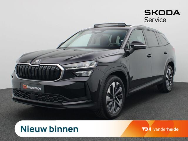 Skoda Kodiaq 1.5 TSI PHEV Business Edition Plus 204PK DSG Pano-Schuifdak, Trekhaak, 19` LM Velgen, Stoelverwarming voor + achter, Keyless, Virtual Pedal, Navi, Side Assist, Stuurwielverwarming, Memorystoel