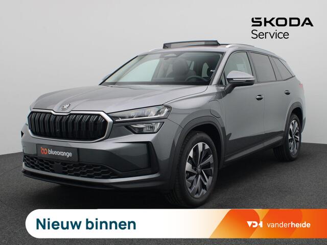 Skoda Kodiaq 1.5 TSI PHEV Business Edition 204PK DSG Pano-Schuifdak, Trekhaak, Side Assist, Virtual Pedal, Elek. Bestuurdersstoel, Keyless, Achteruitrijcamera, 19" LM Velgen