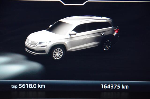 Skoda Kodiaq 1.5 TSI Sportline Business 7 Persoons. Automaat/Navi/Led/Ecc/Pdc/Achteruitrij-camera/Stuur&Stoelverwarming/Half-Leer/Panoramadak/Privacy-Glass/Cruise control/Elektrisch verstelbare stoelen/Wegklapbare Trekhaak