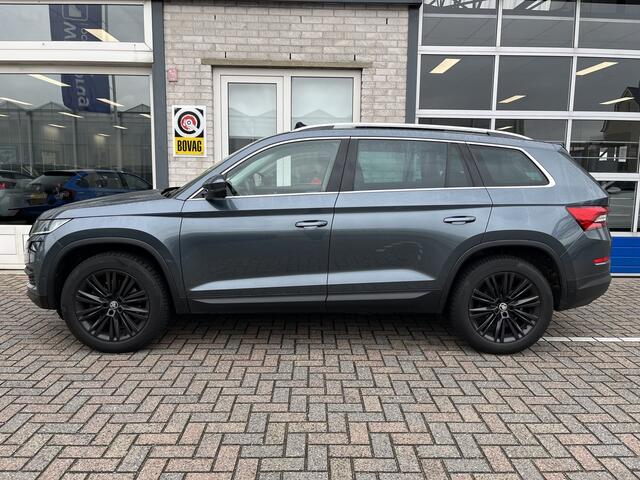 Skoda Kodiaq 2.0 TSI 4x4 Style / AUTOMAAT/ 190 PK/ PANO/ ELEK. TREKHAAK/ CAMERA/ PARK. SENSOREN/ MEMORY SEATS/ DODE HOEK/ KEYLESS/ LED/ ELEK. ACHTERKLEP/ STOELVERWARM./ SMARTLINK/ ADAPT. CRUISE/ NAVI/ CLIMA/ DAB
