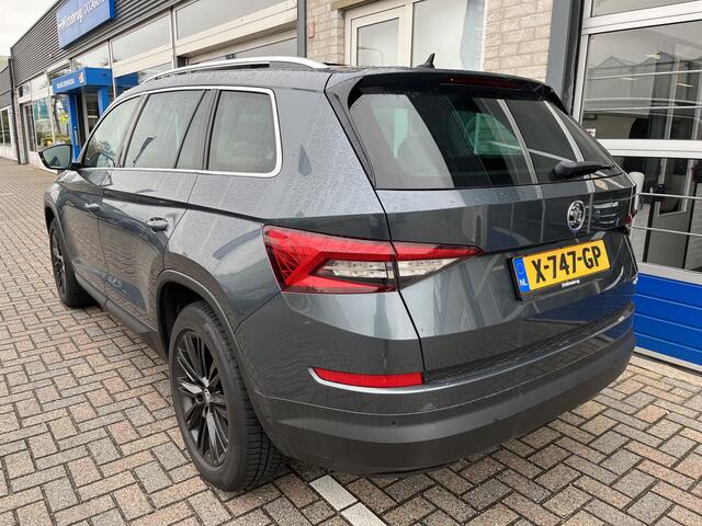 Skoda Kodiaq 2.0 TSI 4x4 Style / AUTOMAAT/ 190 PK/ PANO/ ELEK. TREKHAAK/ CAMERA/ PARK. SENSOREN/ MEMORY SEATS/ DODE HOEK/ KEYLESS/ LED/ ELEK. ACHTERKLEP/ STOELVERWARM./ SMARTLINK/ ADAPT. CRUISE/ NAVI/ CLIMA/ DAB