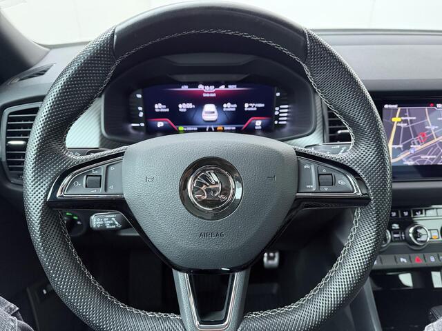 Skoda Kodiaq 1.5 TSI Sportline Business 7p. | 150 PK | Automaat | Trekhaak | Panoramadak | Derde zitrij | Alcantara stoelbekleding| Dodehoek detectie | 20" LM velgen |