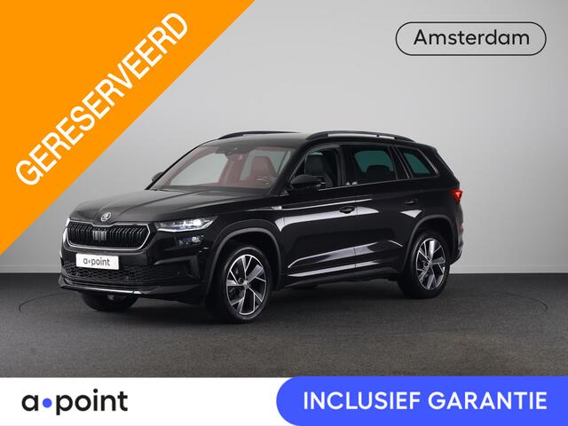 Skoda Kodiaq 1.5 TSI Sportline Business 150 pk Automaat (DSG) | Navigatie | Trekhaak (wegklapbaar) | Parkeersensoren | Achteruitrijcamera | Autom. airco (3 zones) | Stoelverwarming |