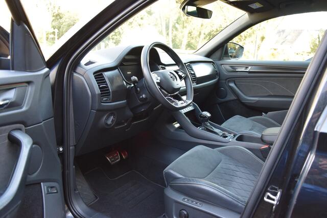 Skoda Kodiaq 1.5 TSI 150PK Sportline Business DSG Automaat | Org. NL | BOVAG Garantie | Trekhaak | Panoramadak | Adaptive Cruise Control | Camera | Apple Carplay/Android Auto | Stoelverwarming |