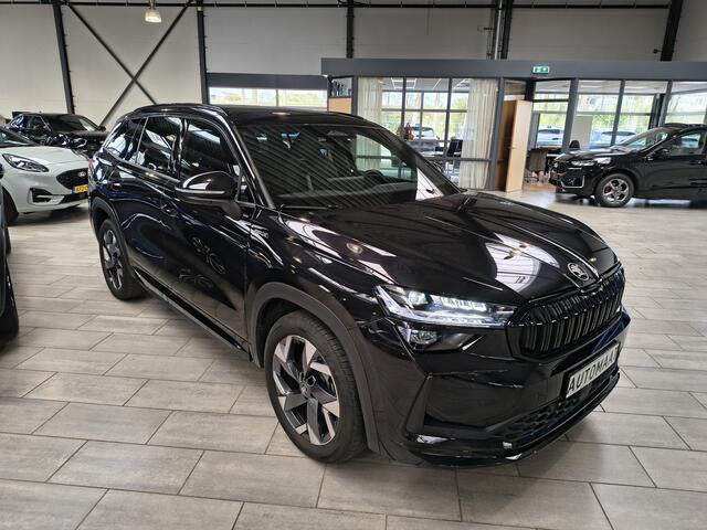 Skoda Kodiaq 1.5 TSI PHEV 204 pk Sportline | Stoelverw. | Stuurverw. | El. a. klep | El. verst. stoel + geh. | LED | 19" | Keyles entry |