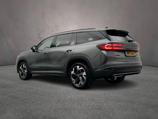 Skoda Kodiaq 1.5 TSI PHEV Sportline Business 204pk DSG Automaat Trekhaak, Adaptive cruise control, Achteruitrijcamera, LED matrix koplampen, Stoelverwarming, Achterbank verwarmd, Elektrische achterklep, App connect,
