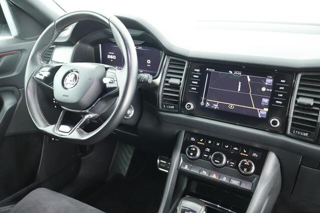 Skoda Kodiaq 1.5 TSI 150pk DSG Sportline Business Trekhaak Camera Keyless Stoelverwarming Virtual Cockpit Navigatie