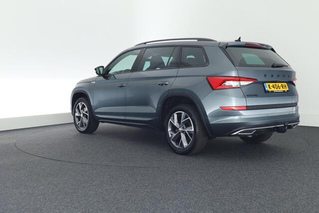 Skoda Kodiaq 1.5 TSI 150pk DSG Sportline Business Trekhaak Camera Keyless Stoelverwarming Virtual Cockpit Navigatie