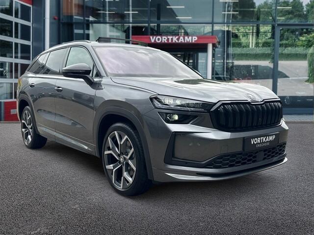 Skoda Kodiaq 1.5 TSI E-HYBRID SPORTLINE FISCAAL LAAG!! PANO-DAK/TREKHAAK/CAMERA/MEMORY/NAVI