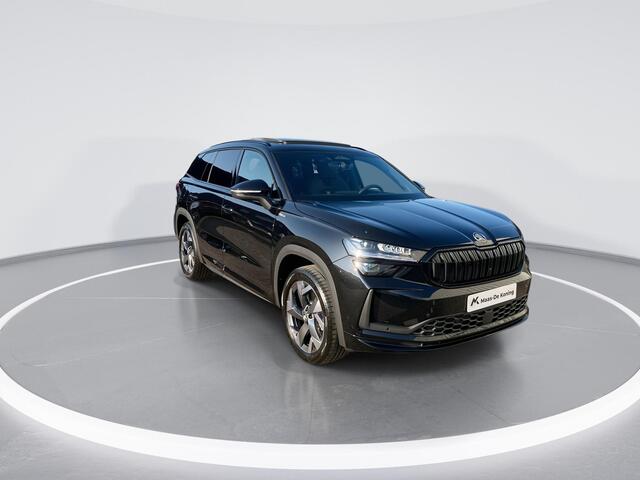 Skoda Kodiaq 1.5TSI 150kW/204PK PHEV Sportline DSG · Panoramadak · Trekhaak · Apple/Android Car Play · Garantie t/m 26-03-2029 of 60000km