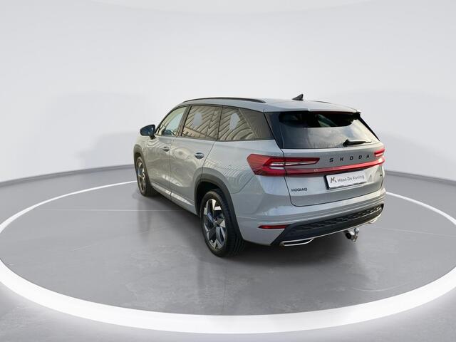 Skoda Kodiaq 1.5TSI/150PK PHEV Sportline DSG · Panoramadak · Trekhaak · Apple/Android · Garantie t/m 15-04-2029 of 60000km