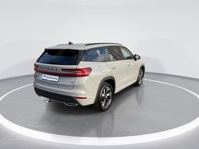 Skoda Kodiaq 1.5TSI/150PK PHEV Sportline DSG · Panoramadak · Trekhaak · Apple/Android · Garantie t/m 15-04-2029 of 60000km