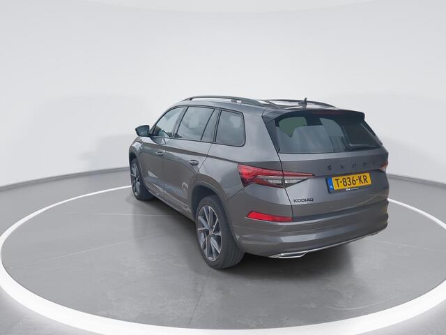 Skoda Kodiaq 1.5 TSI 150pk DSG Sportline Business · Panoramadak · Camera · Matrix LED · Elek. Stoel + Geheugen · Keyless · Stoelverwarming · ACC · Garantie t/m 18-07-2027 of 100.000km