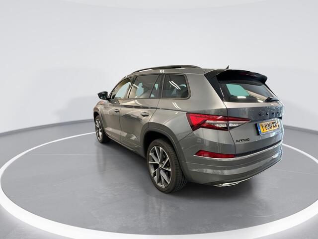 Skoda Kodiaq 1.5 TSI 150pk DSG Sportline Business · Panoramadak · Camera · Matrix LED · Elek. Stoel + Geheugen · Keyless · Stoelverwarming · ACC · Garantie t/m 18-07-2027 of 100.000km