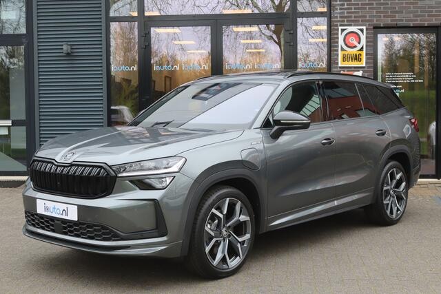 Skoda Kodiaq 1.5 TSI PHEV Sportline Business Pano/Matrix LED/ACC/Keyless/Camera/20"/Elek. stoel/Trekhaak wegkl.