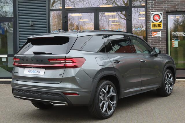 Skoda Kodiaq iV 1.5 TSI PHEV Sportline Pano/Matrix LED/ACC/Keyless/Camera/20"/Elek. stoel+mem/Trekhaak wegkl.